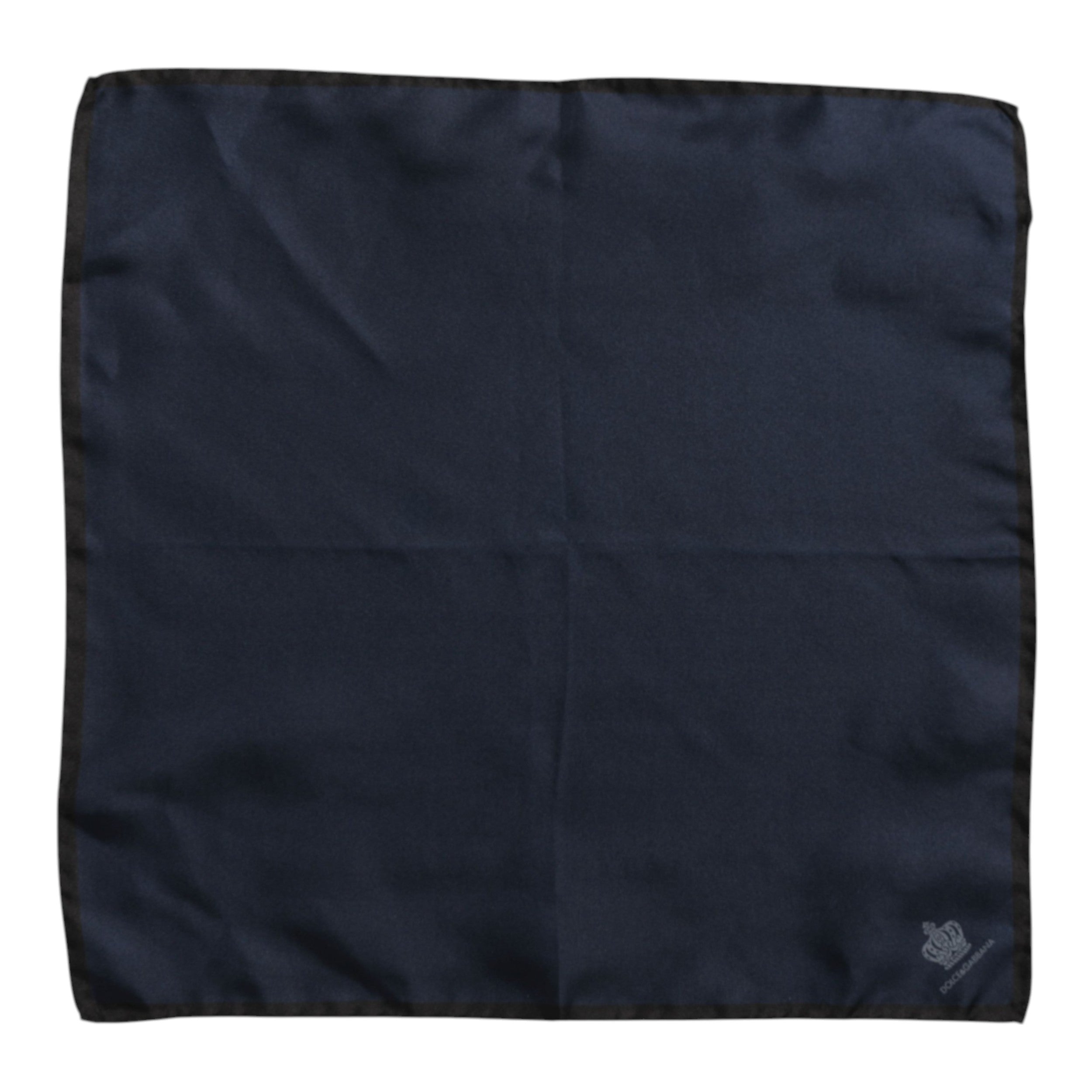 Blauer DG Crown Herren Foulard Schal aus Seide