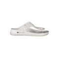 Women's White Plastic Slippers