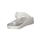 Women's White Plastic Slippers