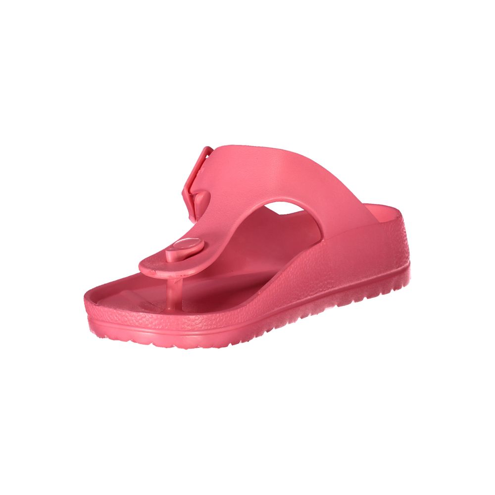 Rosa Plastica Donna Ciabatta