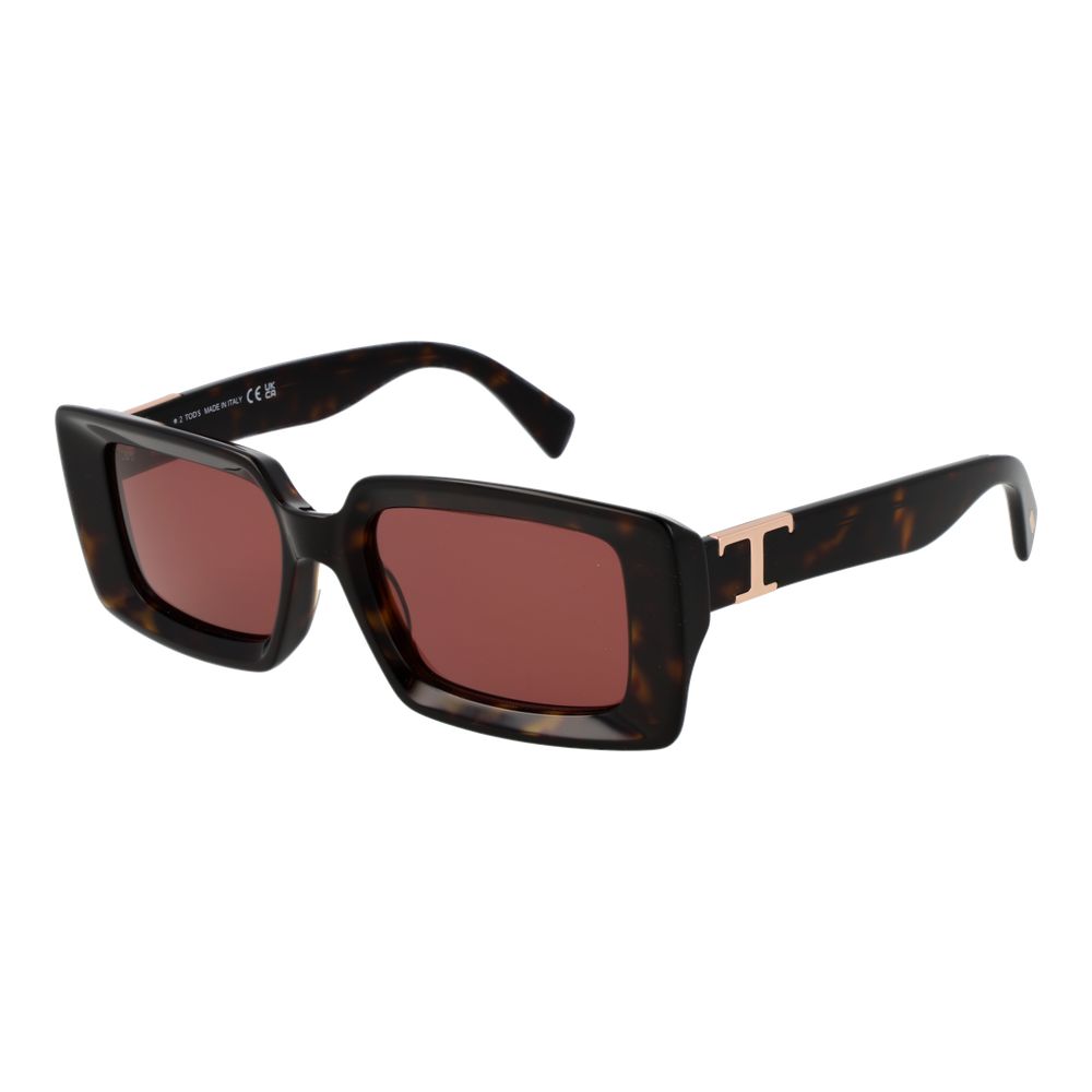 Braune Acetat-Sonnenbrille
