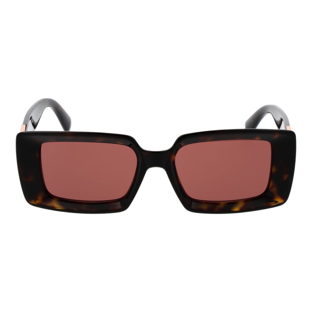 Braune Acetat-Sonnenbrille