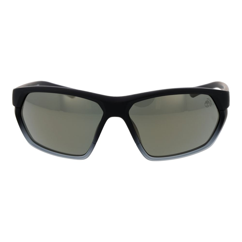 Sonnenbrille aus schwarzem Kunststoff
