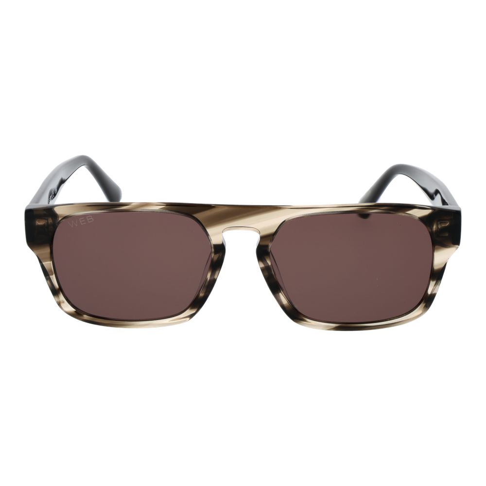 Graue Sonnenbrille aus Acetat