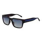 Braune Sonnenbrille aus Kunststoff