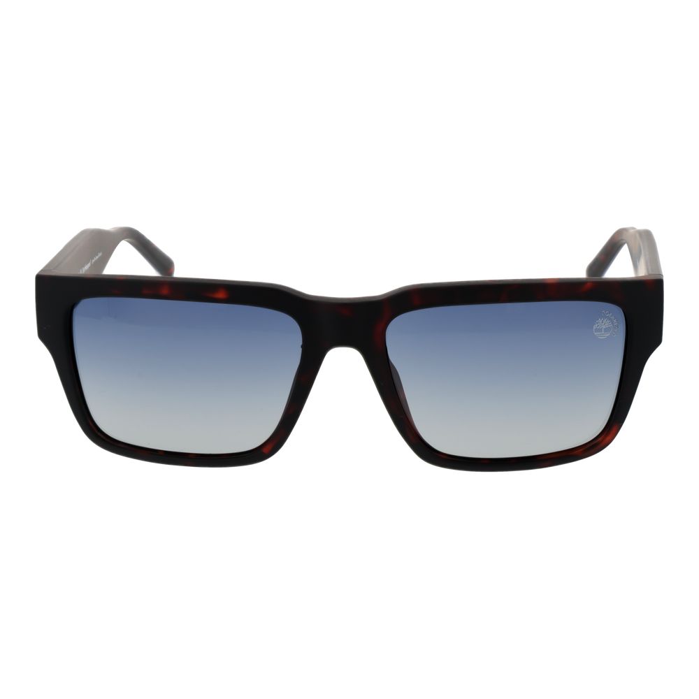 Braune Sonnenbrille aus Kunststoff