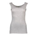 Grey Viscose Women's T-Shirt