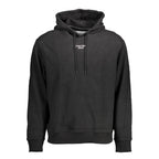 Schwarzes Baumwoll-Sweatshirt für Herren