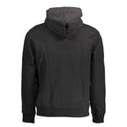 Schwarzes Baumwoll-Sweatshirt für Herren