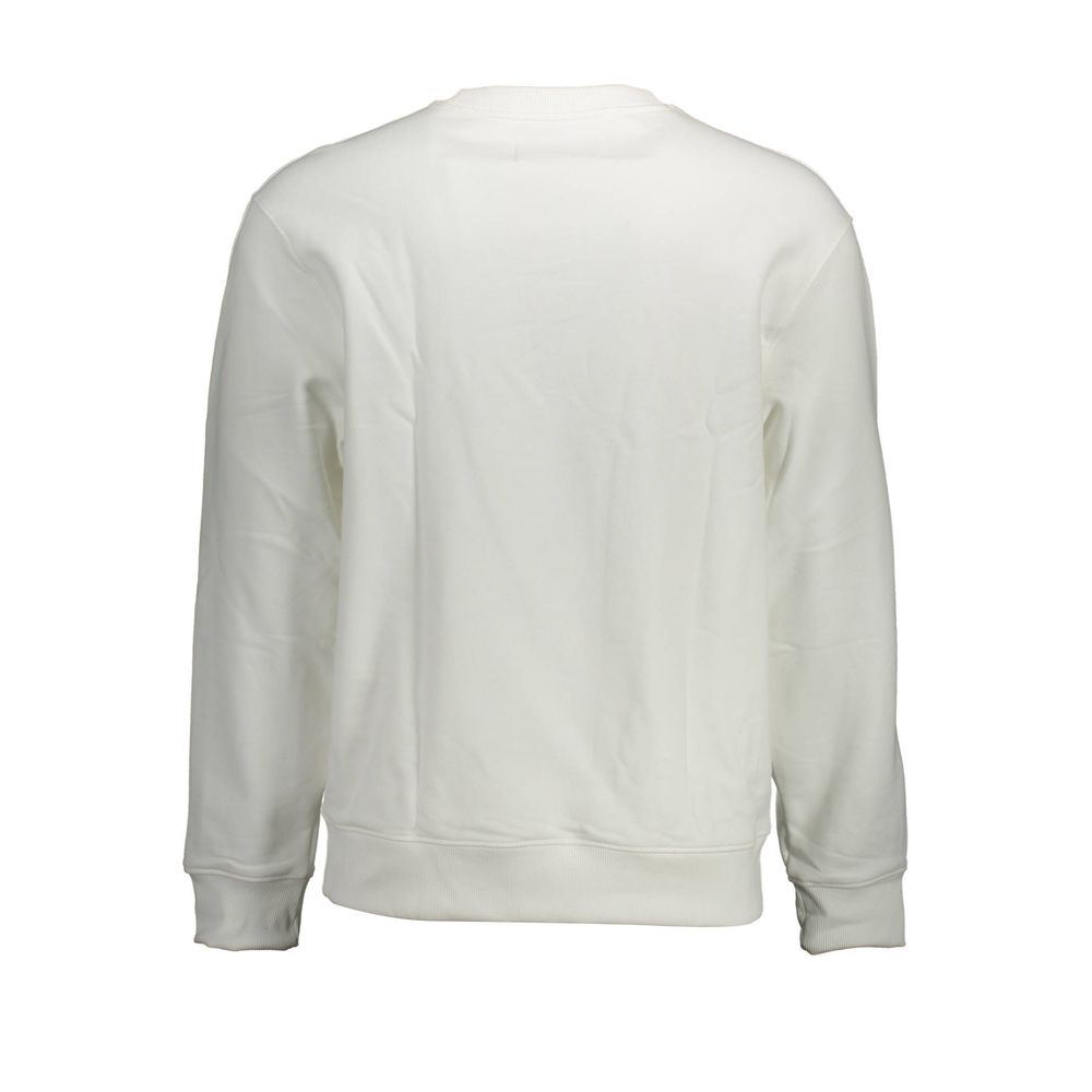 Herren Sweatshirt aus weißer Baumwolle