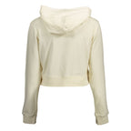 Damen-Sweatshirt aus weißer Baumwolle