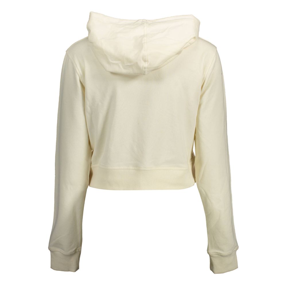 Damen-Sweatshirt aus weißer Baumwolle
