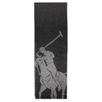 Black Wool Men's Scarf