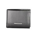 Herren Brieftasche aus schwarzem Leder