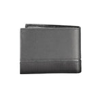 Herren Brieftasche aus schwarzem Leder