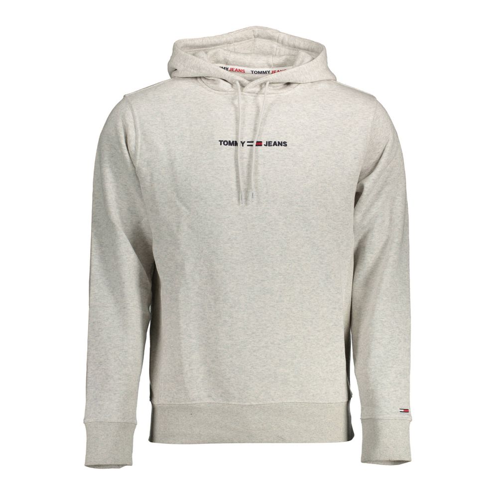 Grauer Herrenpullover aus Baumwolle