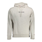 Grauer Herrenpullover aus Baumwolle