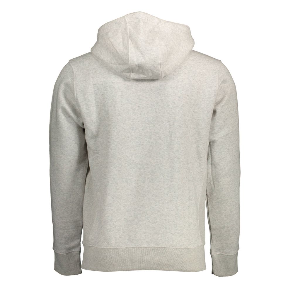 Grauer Herrenpullover aus Baumwolle