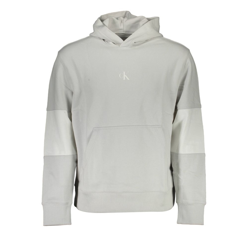 Herren-Sweatshirt aus grauer Baumwolle