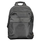 Rucksack für Herren aus schwarzem Polyester
