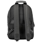 Rucksack für Herren aus schwarzem Polyester