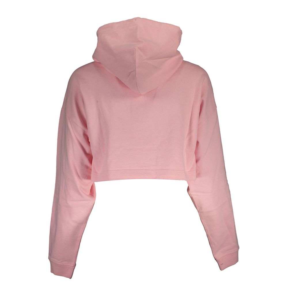 Maglione da donna in cotone rosa