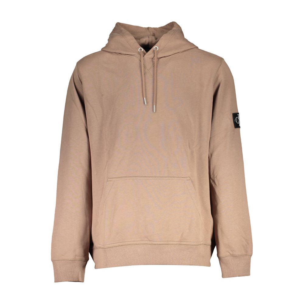 Braunes Baumwoll-Herren-Sweatshirt