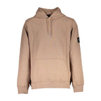 Braunes Baumwoll-Herren-Sweatshirt