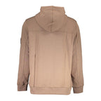 Braunes Baumwoll-Herren-Sweatshirt