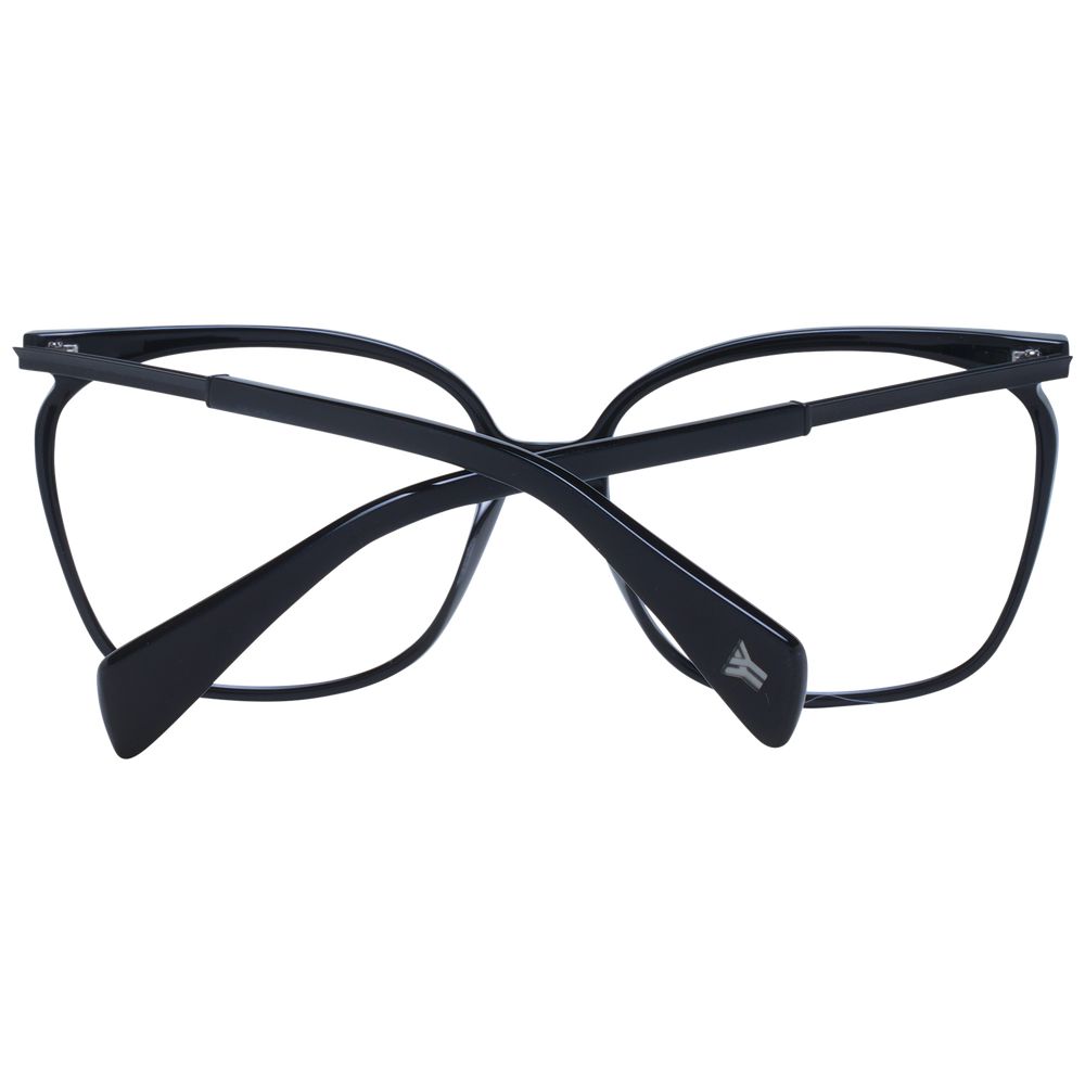 Schwarze Azetatbrille