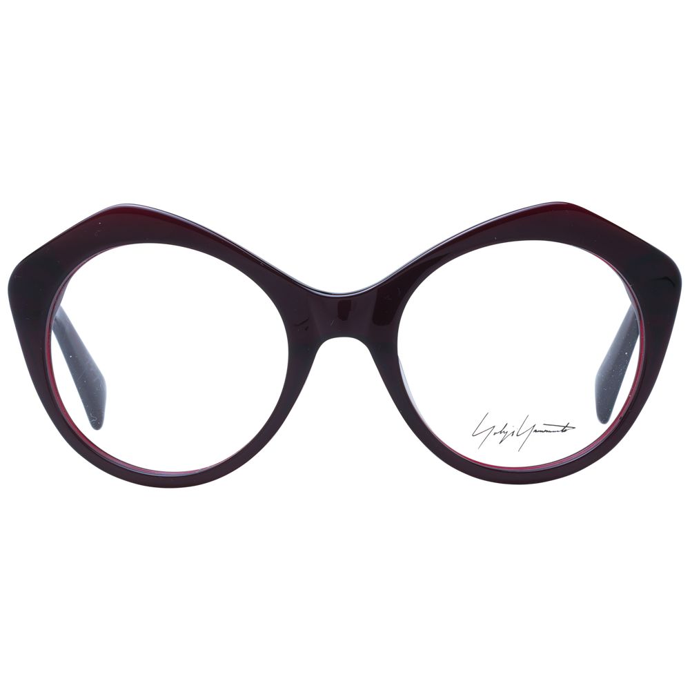 Bordeauxrote Acetatbrille (Gestell)
