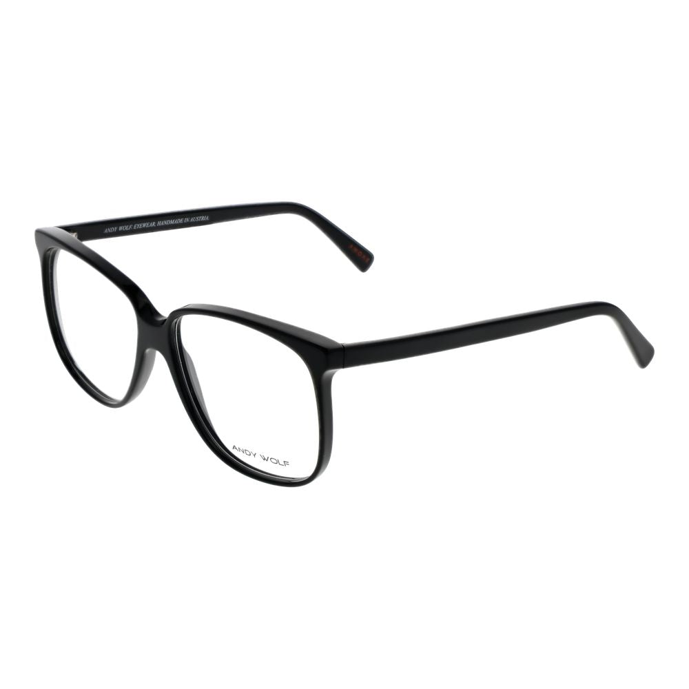 Brille aus schwarzem Acetat