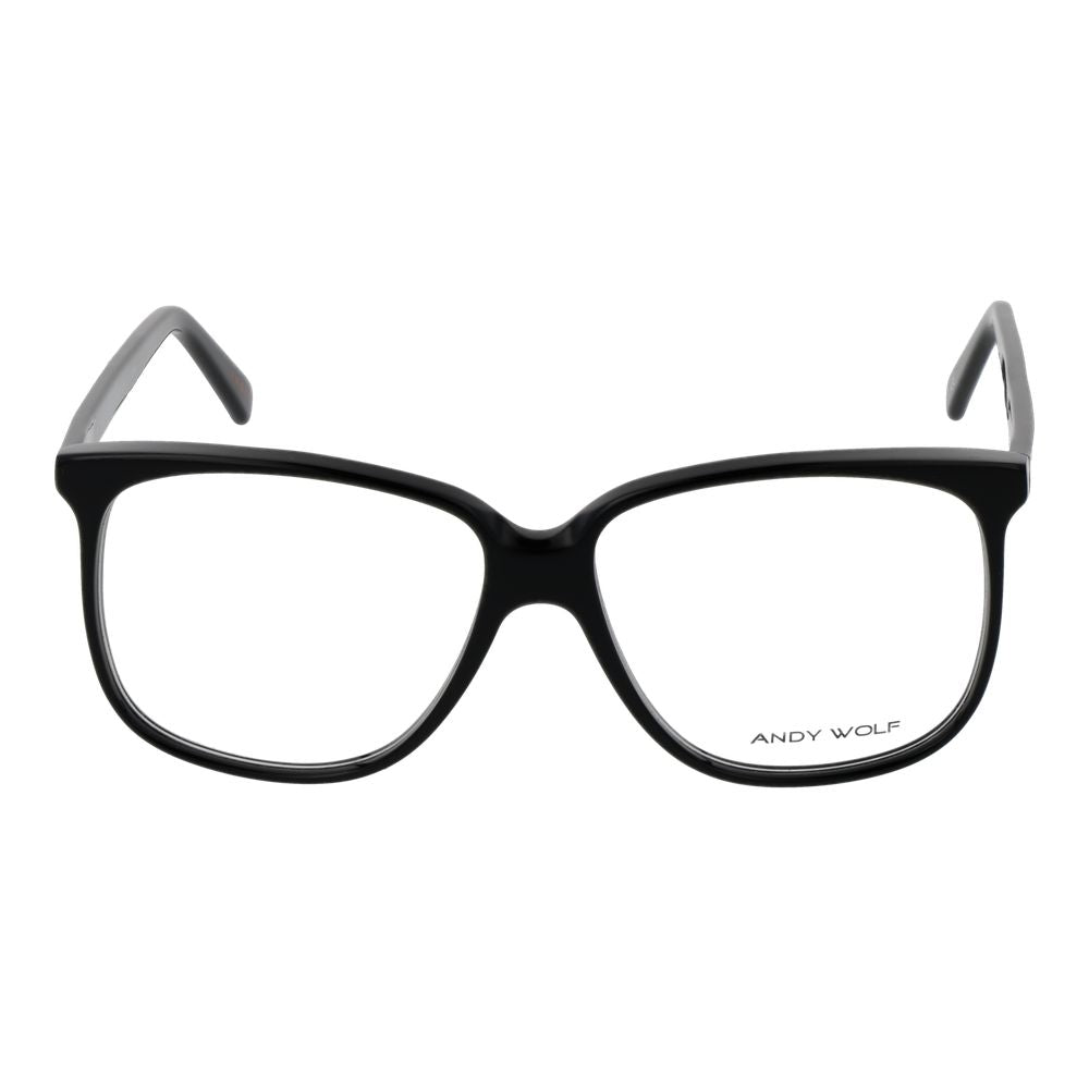 Brille aus schwarzem Acetat