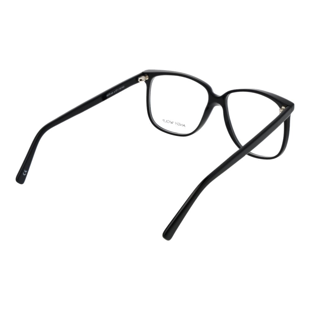 Brille aus schwarzem Acetat