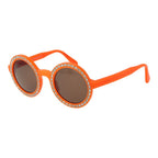 Orange Acetate Sunglasses