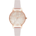 Multicolor Artificial Leather Dress Watch