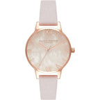 Multicolor Artificial Leather Dress Watch