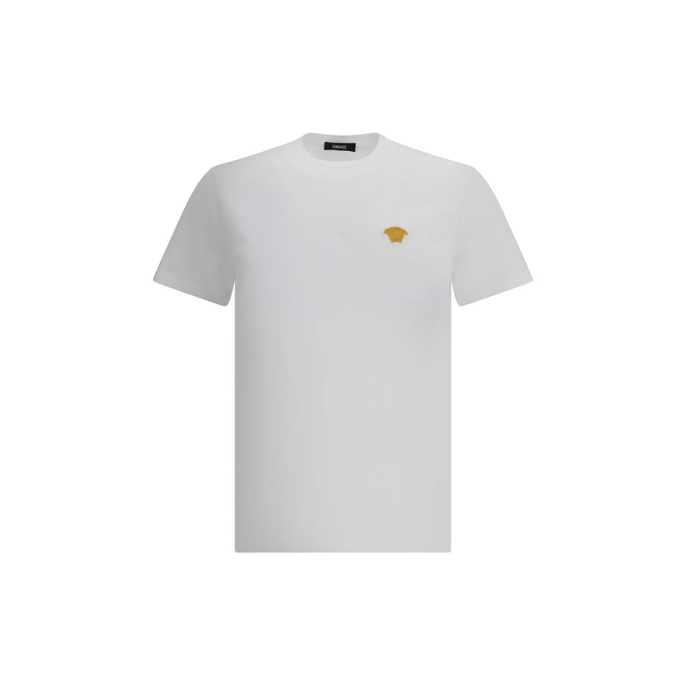 Weißes Baumwoll-T-Shirt