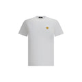 Weißes Baumwoll-T-Shirt