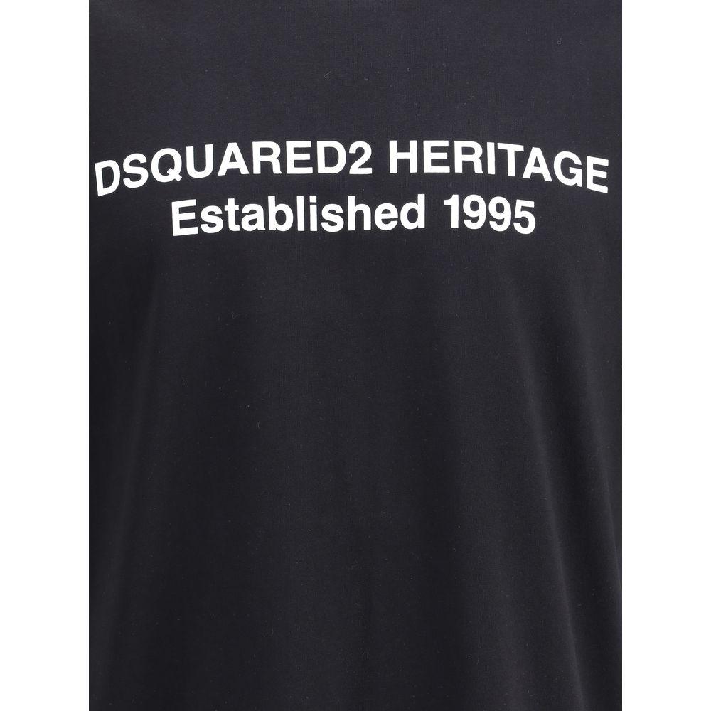 Black Cotton T-Shirt
