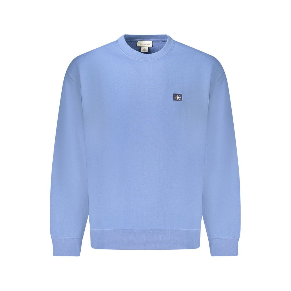Herren-Sweatshirt aus blauer Baumwolle