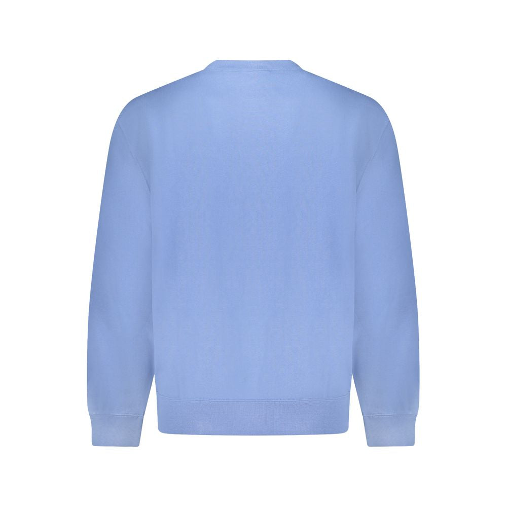 Herren-Sweatshirt aus blauer Baumwolle