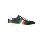 Herren-Sneaker aus schwarzem Leder