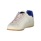 Weiße Herren-Sneaker aus Polyurethan