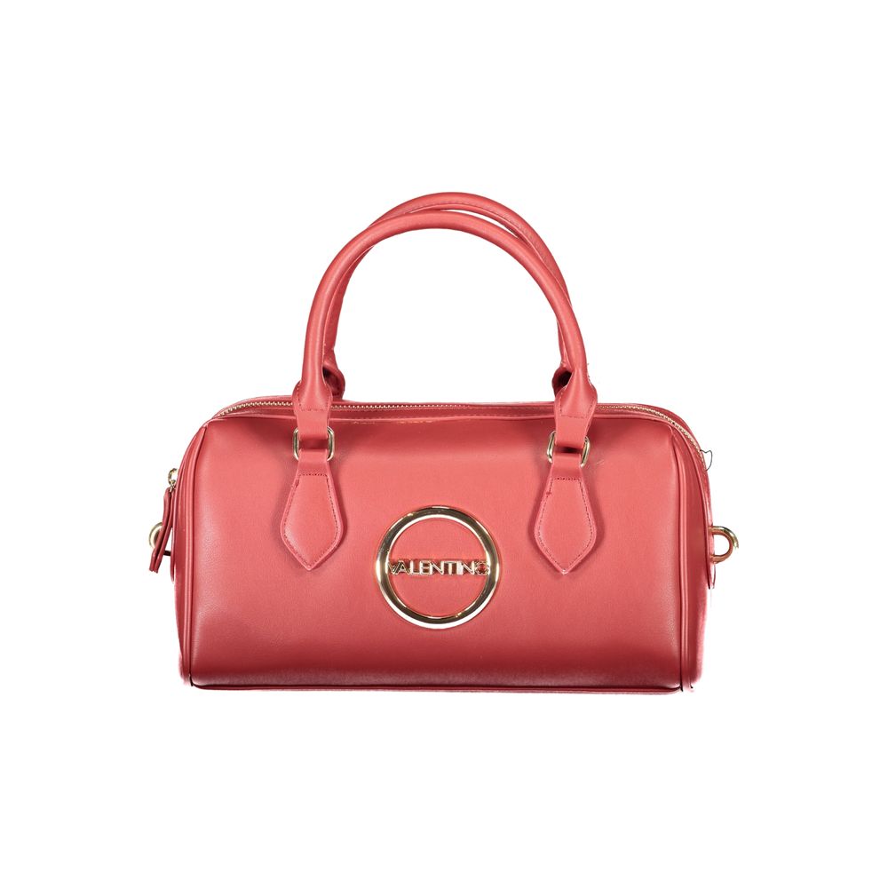Rote Polyurethan-Damenhandtasche