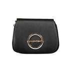 Schwarze Damenhandtasche aus Polyurethan