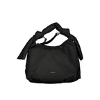 Schwarze Polyester-Damenhandtasche