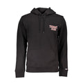 Herren-Sweatshirt aus schwarzer Baumwolle