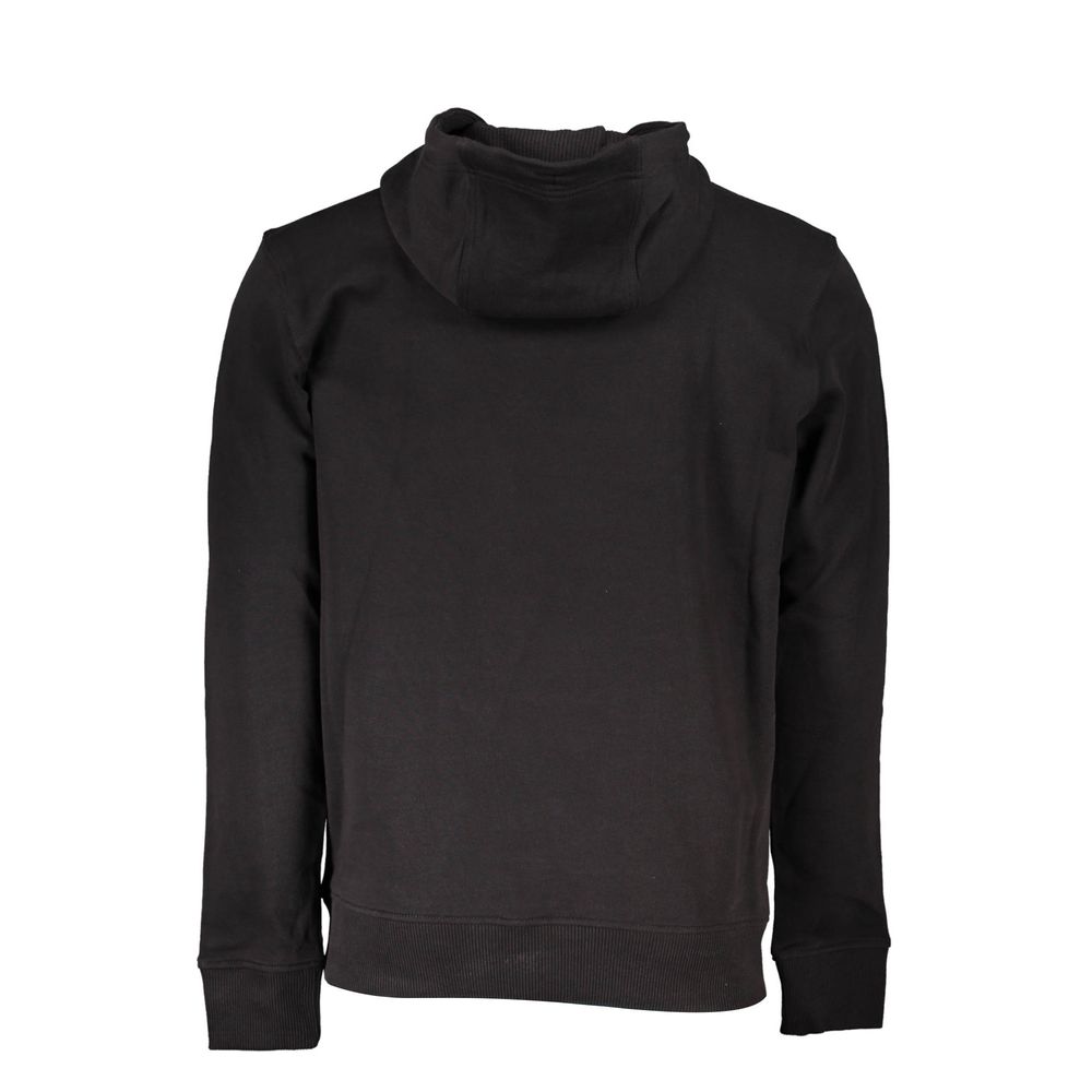 Herren-Sweatshirt aus schwarzer Baumwolle