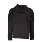 Herren-Sweatshirt aus schwarzer Baumwolle